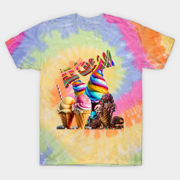 Ice Cream T-Shirt by MckinleyArt